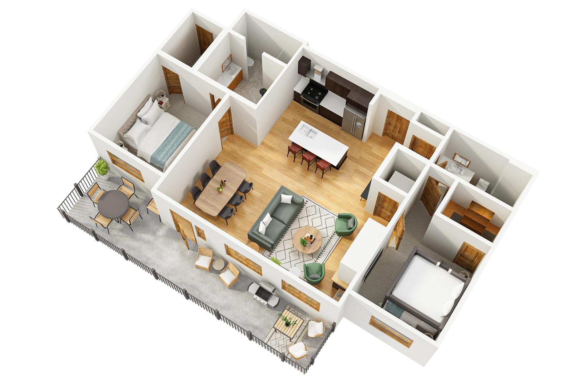 New Spacious Mtn View Condo, Prime Location With Hot Tub, Free National Park Pass, Huge Patio, Bbq, Sleeps 7 * Canmore