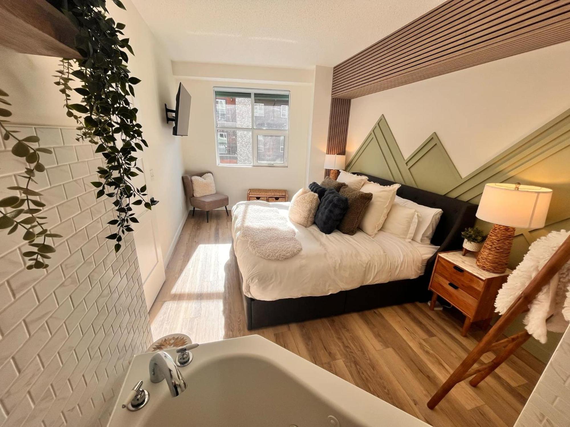Apartment Three Peaks Getaway Jacuzzi - Sleeps 4 *