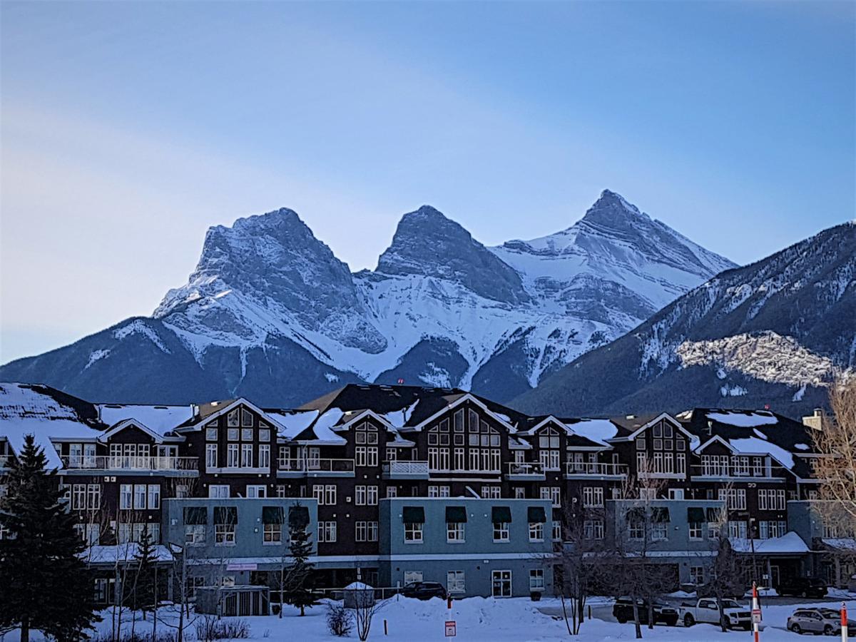 Sunset And Hotel Canmore